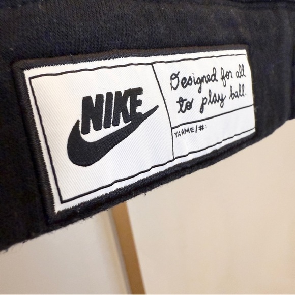 Nike Girl’s Black Basketball Half-Zip Cropped Sweatshirt Size L Casual Logo - Picture 11 of 16